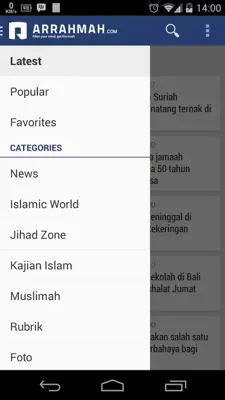 Arrahmah.com android App screenshot 5